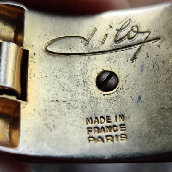 French Art Deco Albert Flamand Bakelite Bracelet - Picture 4 of 14